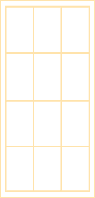 Illustration of a wood or steel window fixed option.
