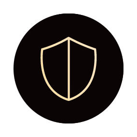 Icon representing burglary resistance that can be provided by custom windows and doors.
