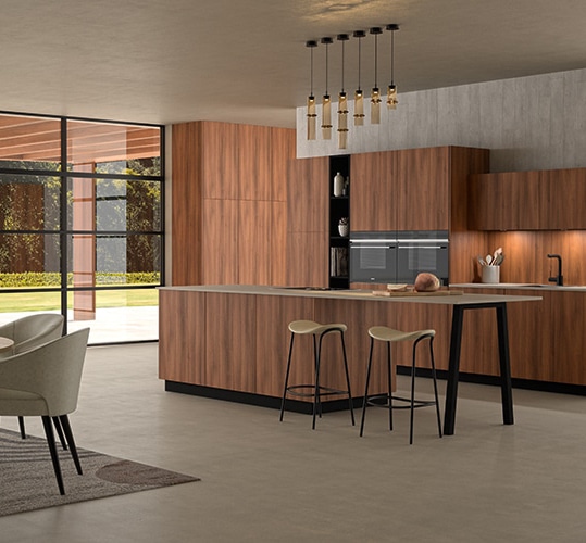 Rendering of luxury French steel windows